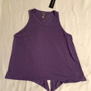 Epic MMA Gear Open Back Tank Top Purple Size Medium NWPT